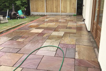 Camel Dust Limestone Paving