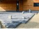 Patio block paving