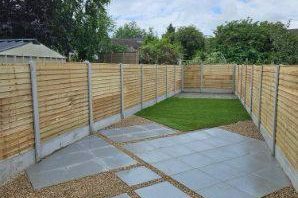 Garden after makeover